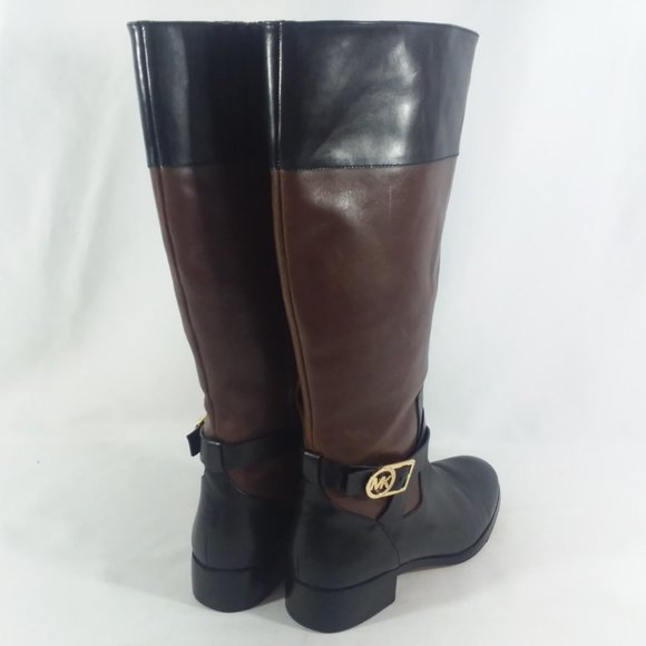 Michael Kors Jet Set 6 Leather Riding Boots 9M - Picture 10 of 12